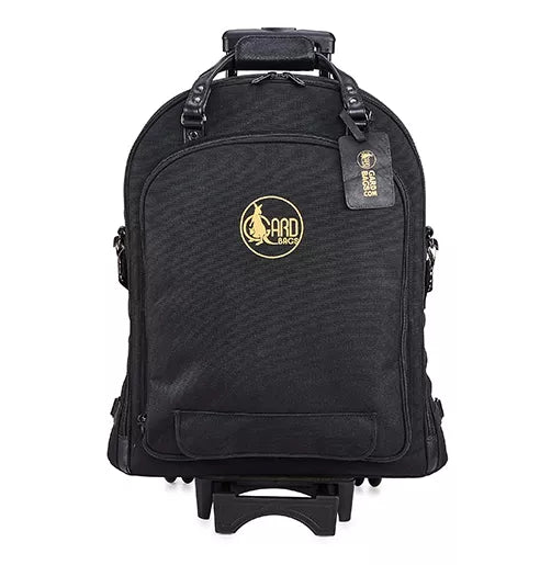GARD super  triple Trumpet wheelie Gig Bag, Synthetic with Leather Trim