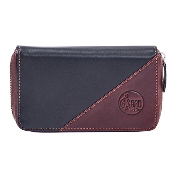 Gard elite mouthpiece pouch with zip black/burgundy - holds 4