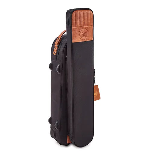 GARD Elite Tenor trombone Gig Bag, detachable flare Synthetic with Leather Trim