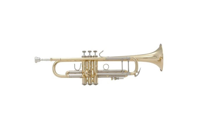 B&S Prodige Bb trumpet outfit with reversed tuning slide in Lacquer