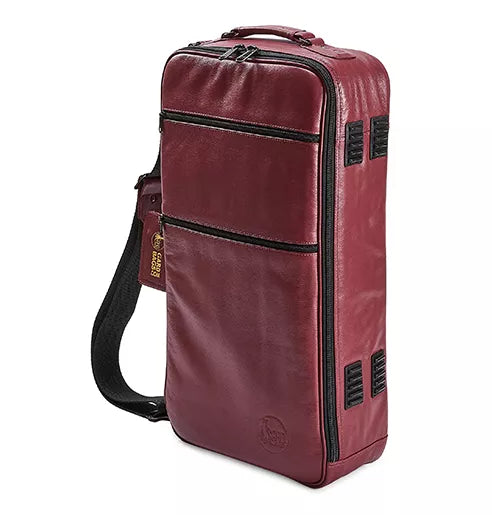 GARD Compact Triple Trumpet Gig Bag, Burgundy Leather