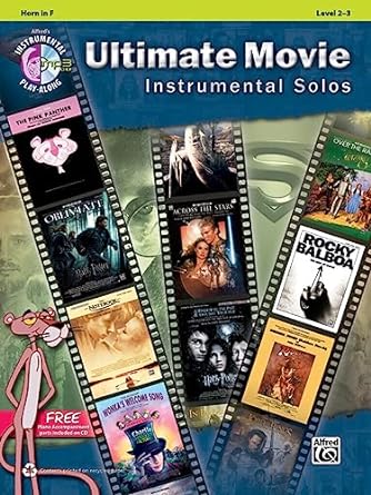 Ultimate Movie Instrumental Solos - French horn and CD