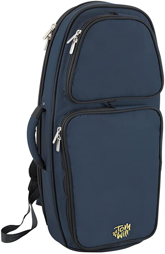 Tom and Will Tenor Horn Gig Bag Fabric..New style Blue