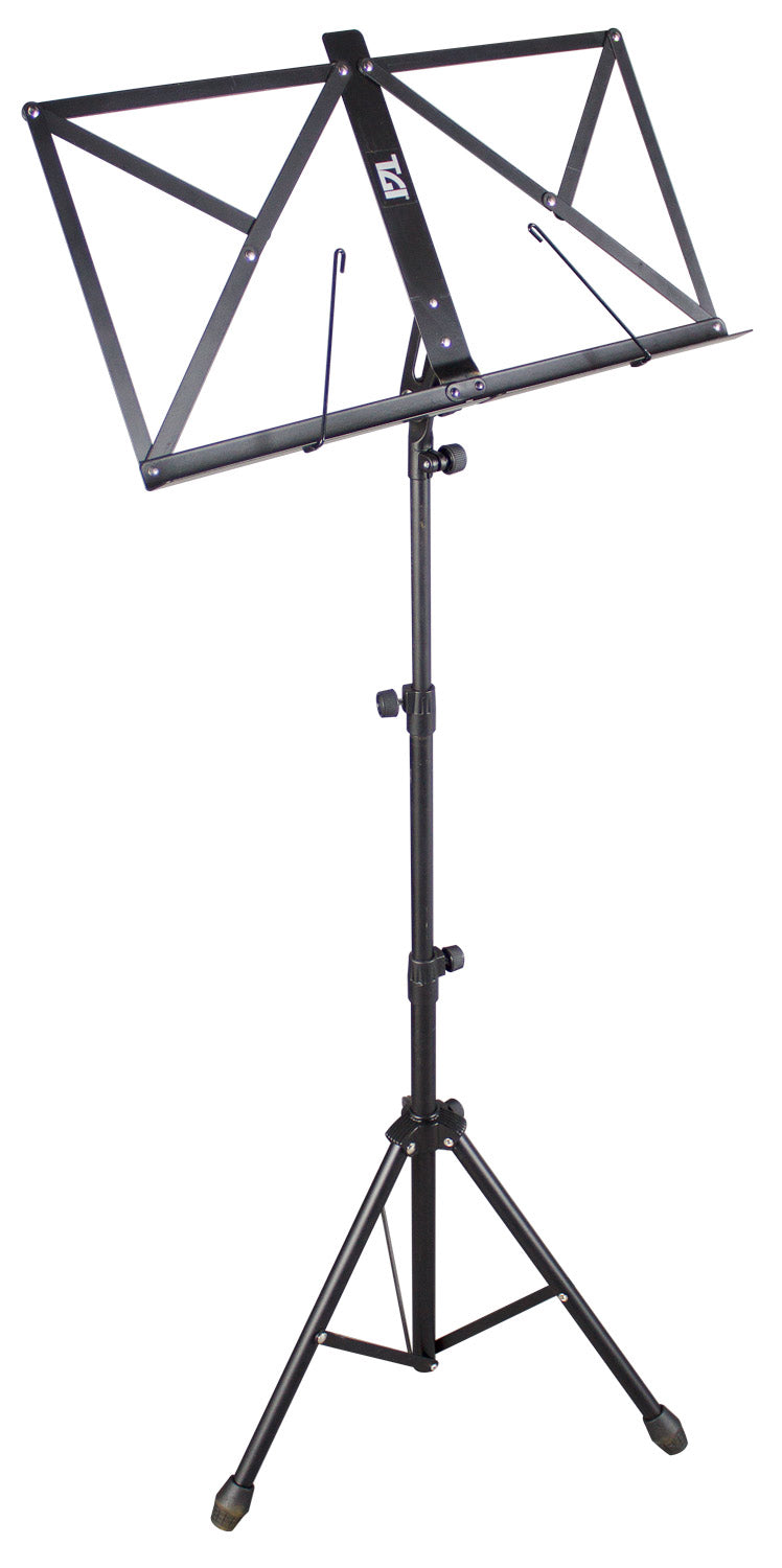 TGI Music Stand in Bag, Black