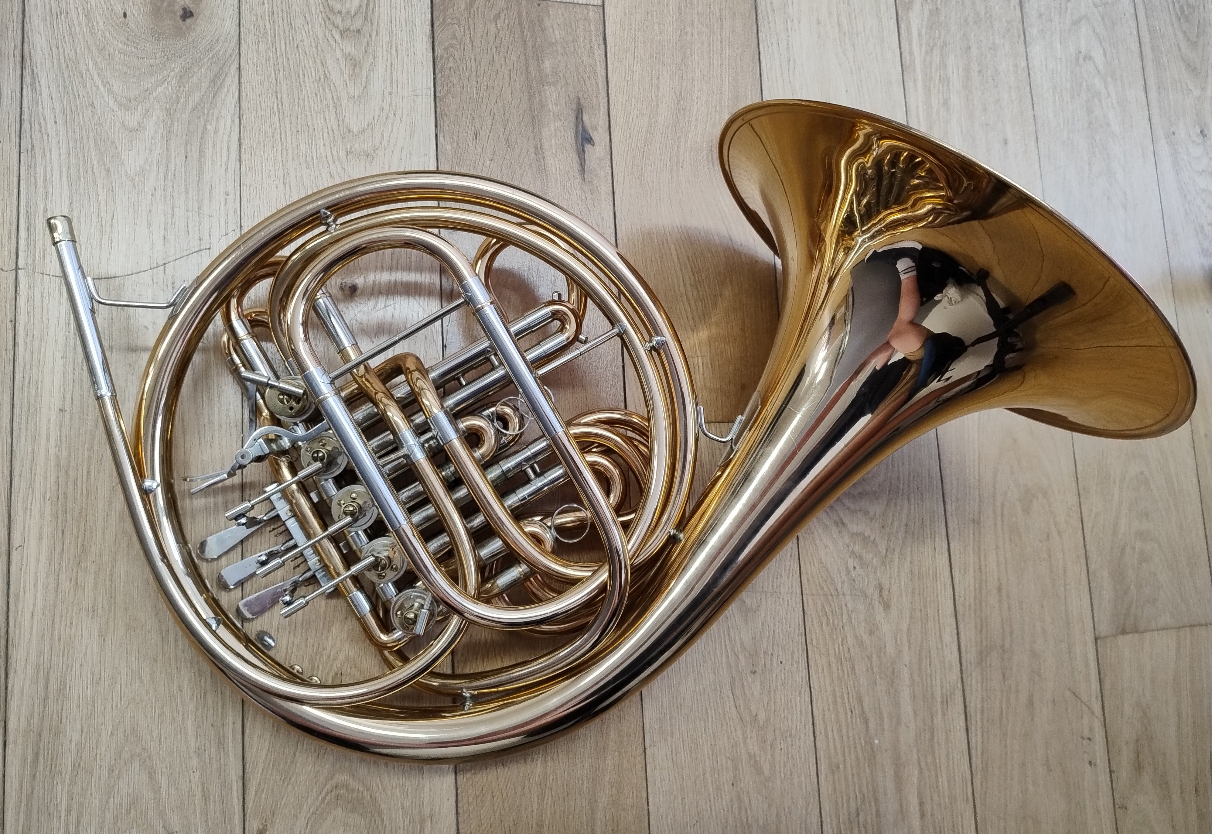 Lidl 752 Double French Horn With Stopping Valve (Pre-owned)