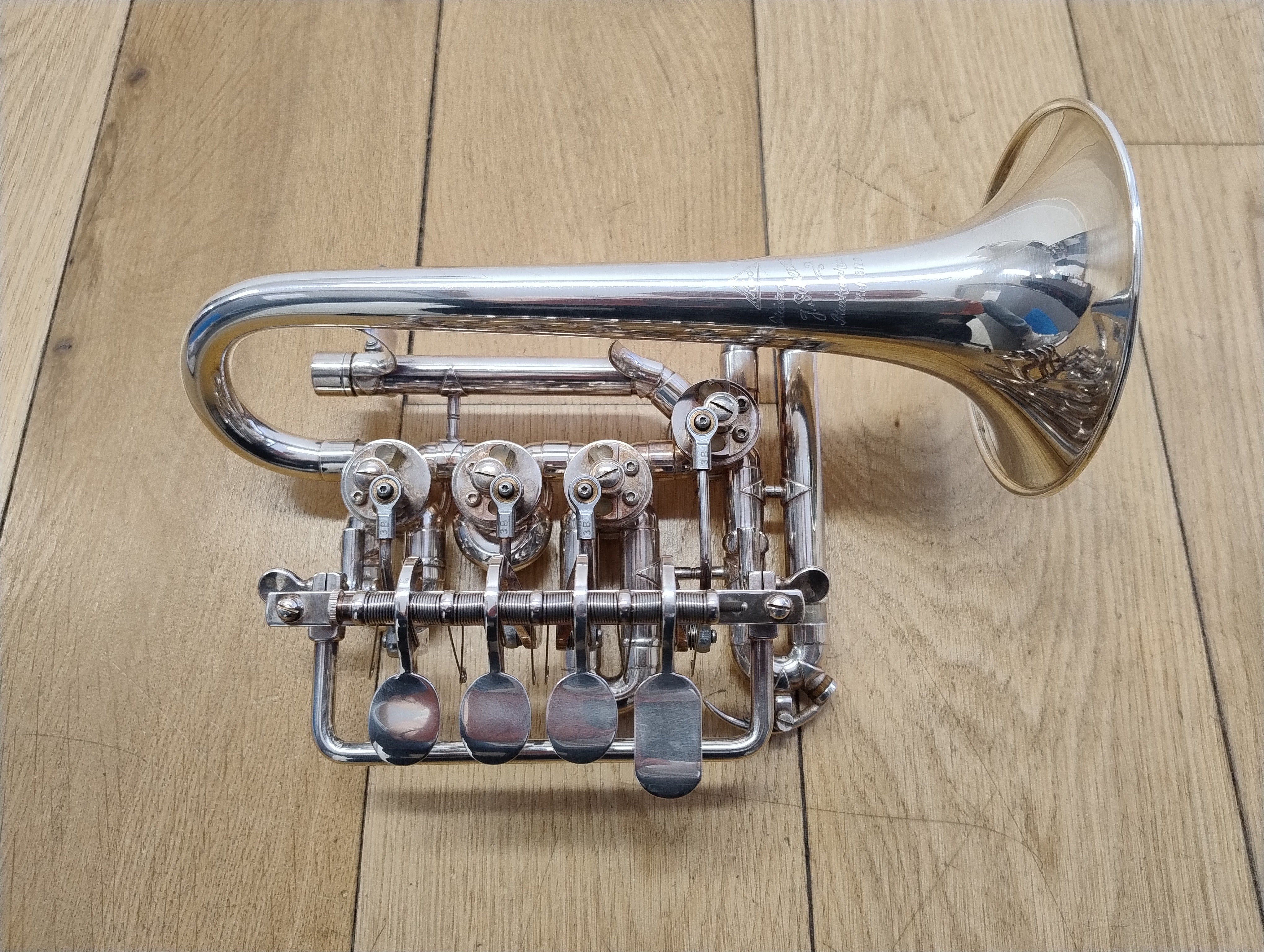 Scherzer 8110 C Piccolo Trumpet (Pre-owned)