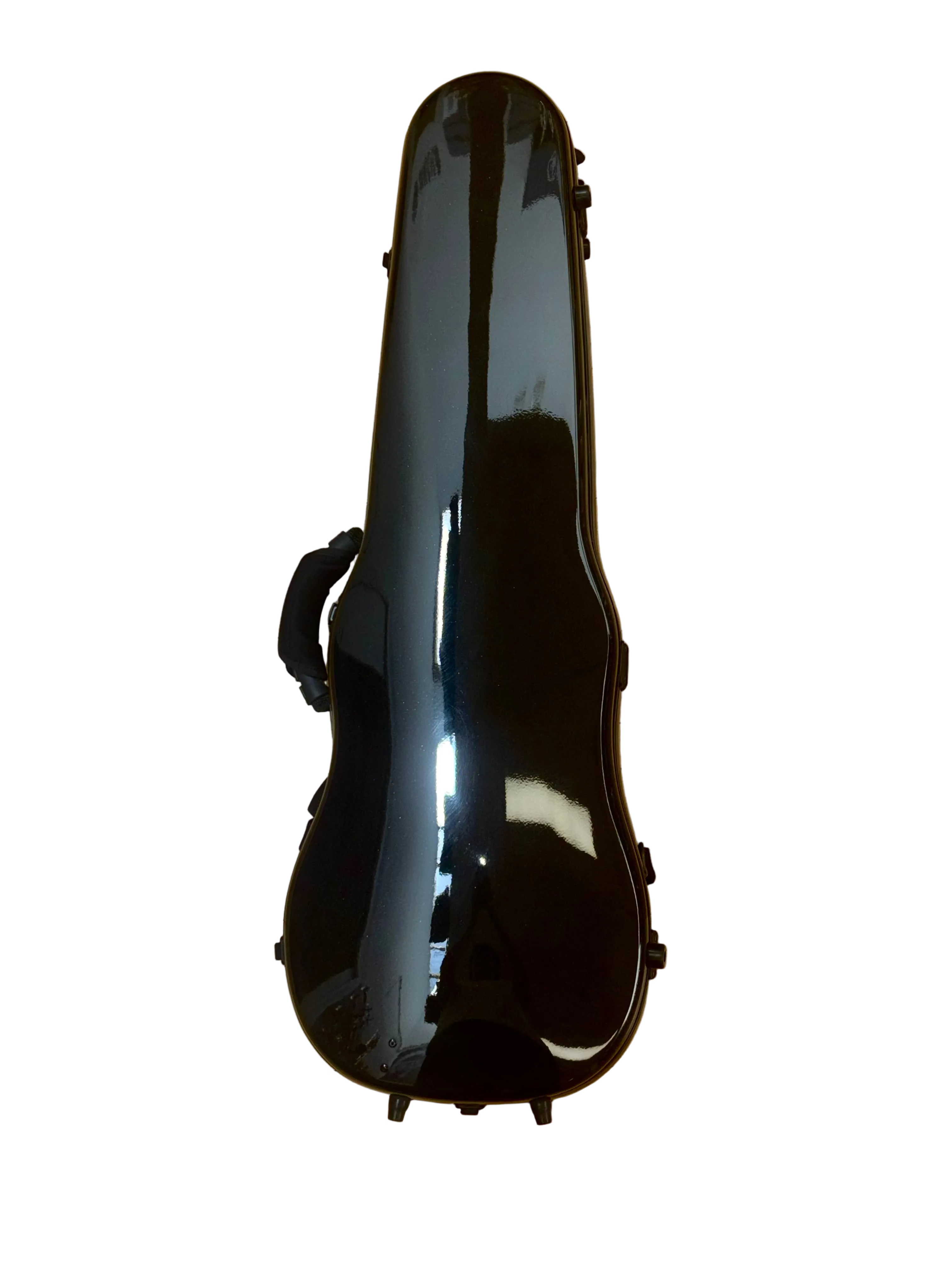 DAC detachable bell flare trombone case platinum black