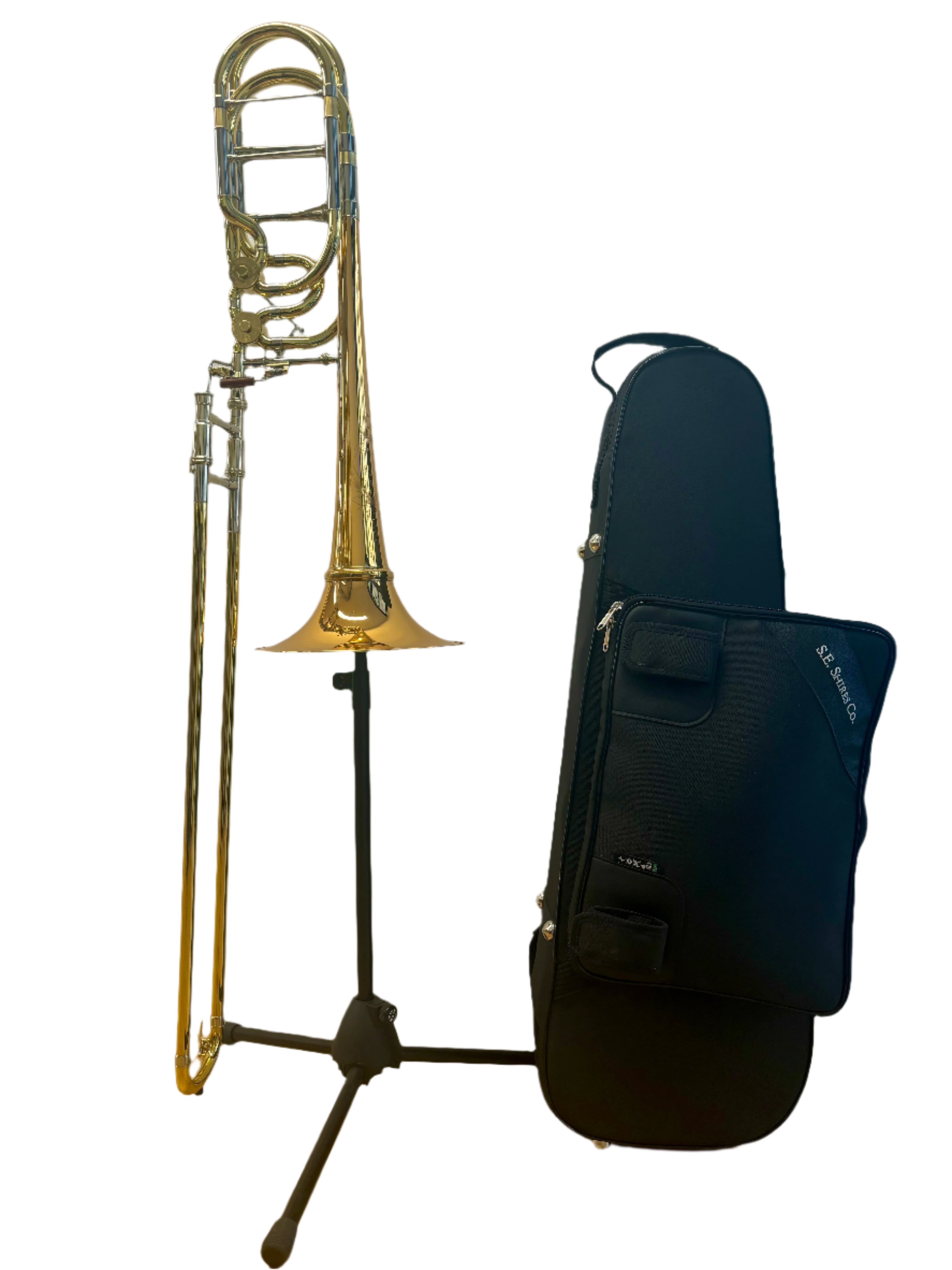 Shires Vintage Elkhart Bass Trombone with Detachable Bell