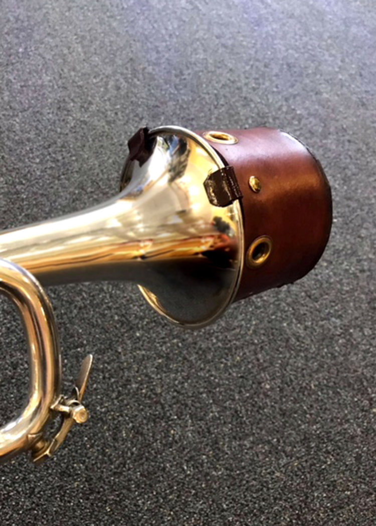 Eazy Bucket Trumpet mute Leather 5" Bell