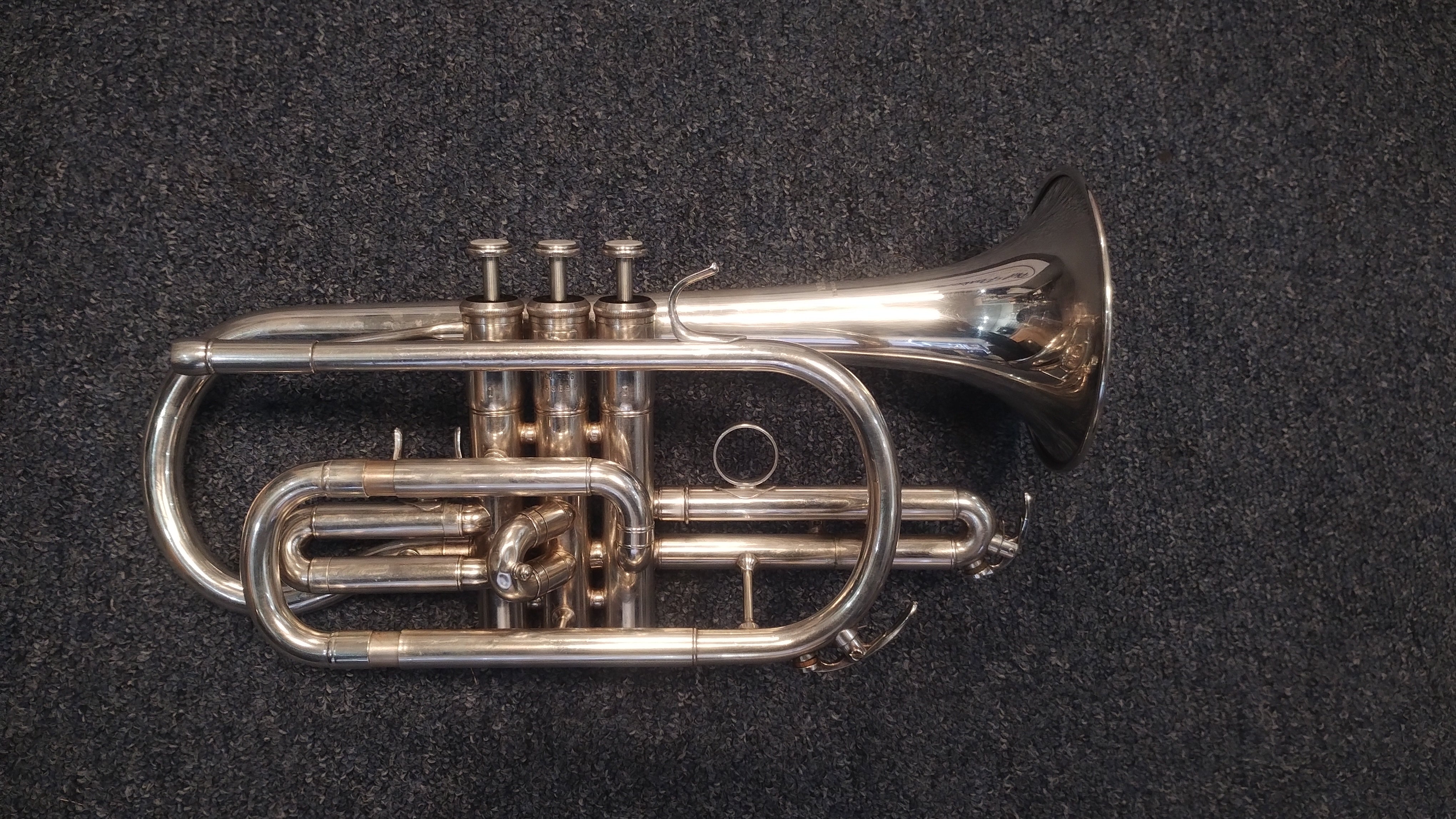 YCR4330GS Yamaha Intermediate Cornet in Silver Plate (Pre-owned)