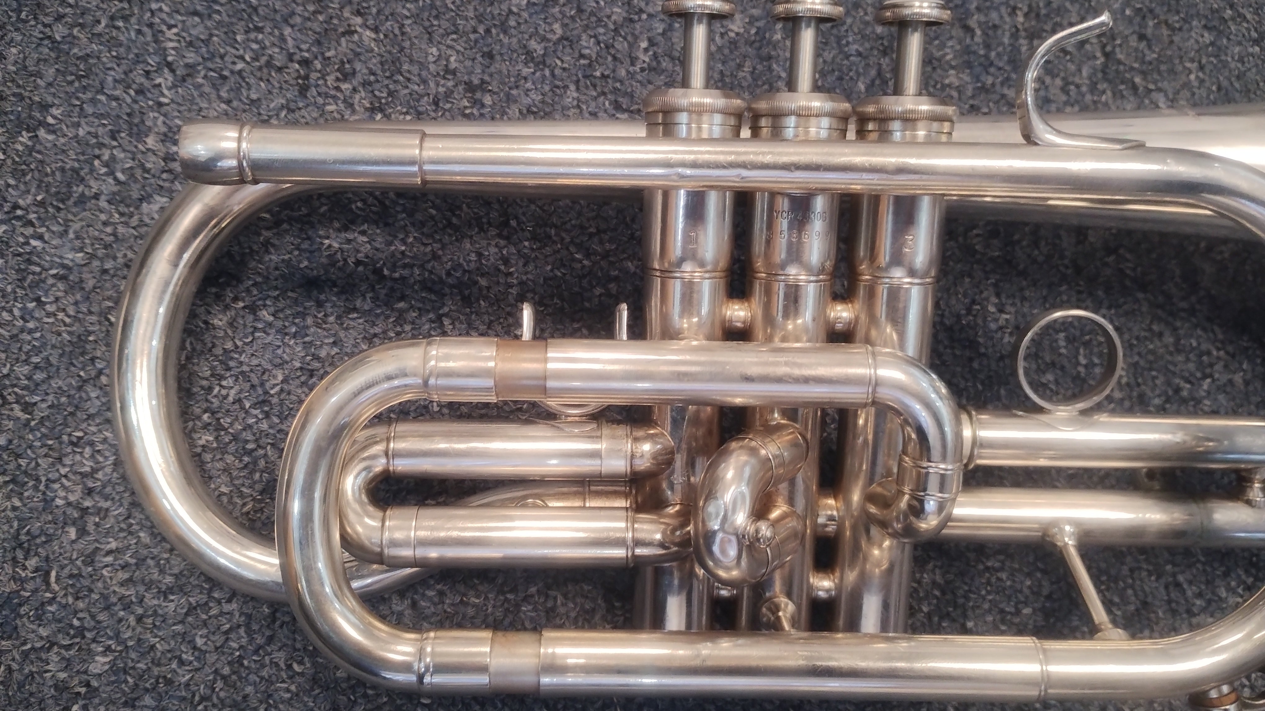 YCR4330GS Yamaha Intermediate Cornet in Silver Plate (Pre-owned)