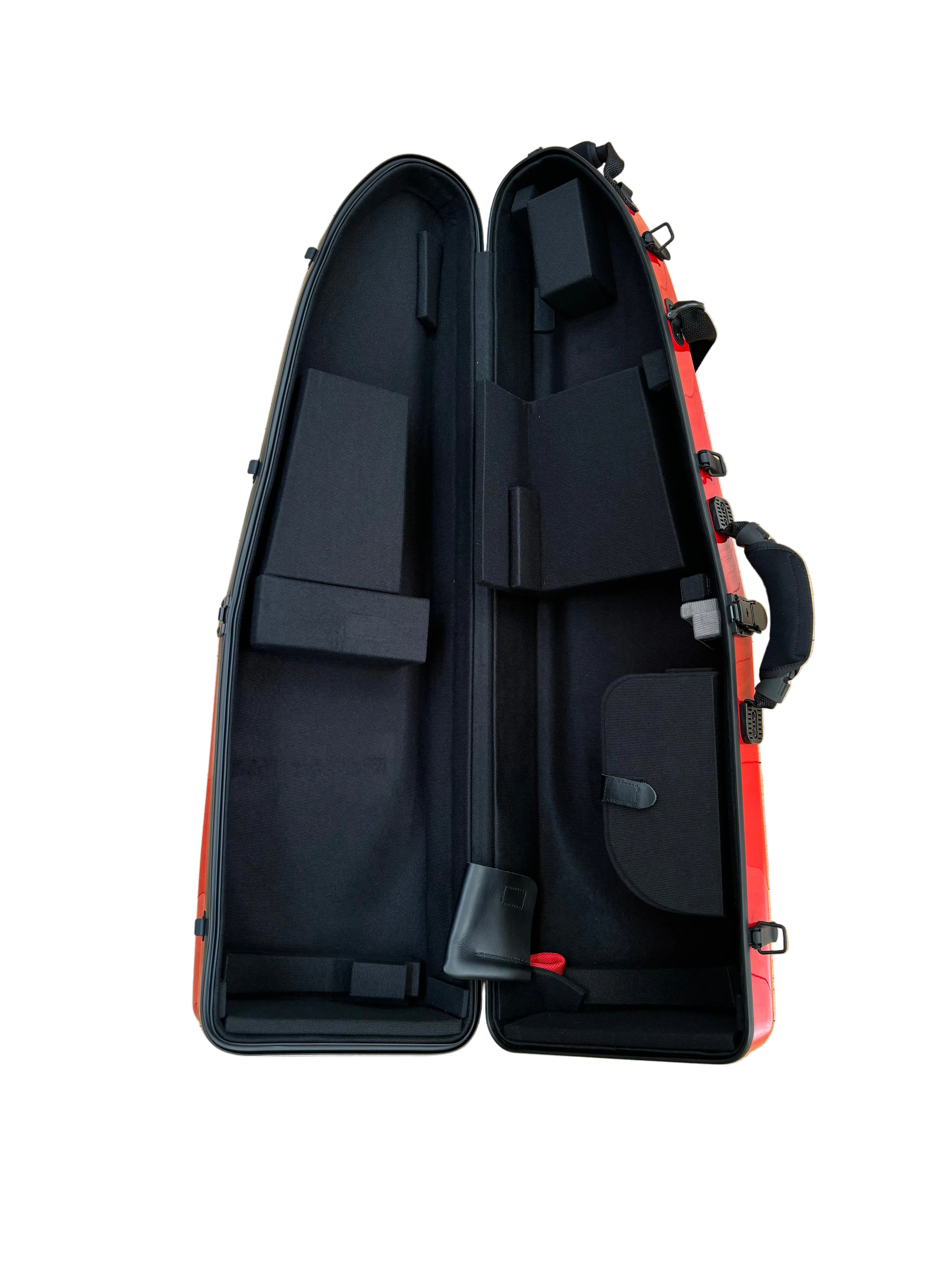 DAC trombone case platinum PURE RED