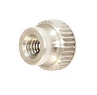Bach Stop Rod Nut silver plated