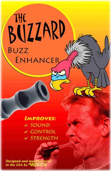 Buzzard - Buzzing aid for trombone large shank
