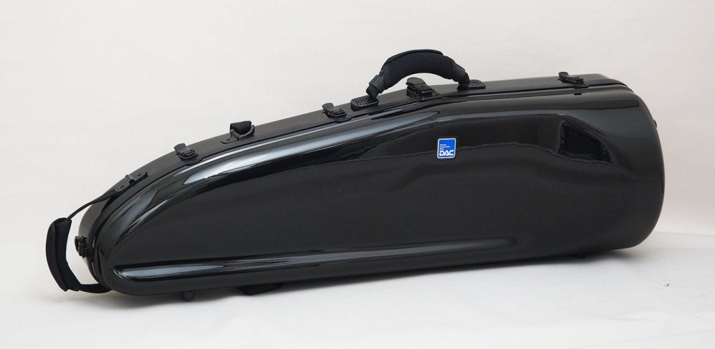 DAC bass trombone case platinum black