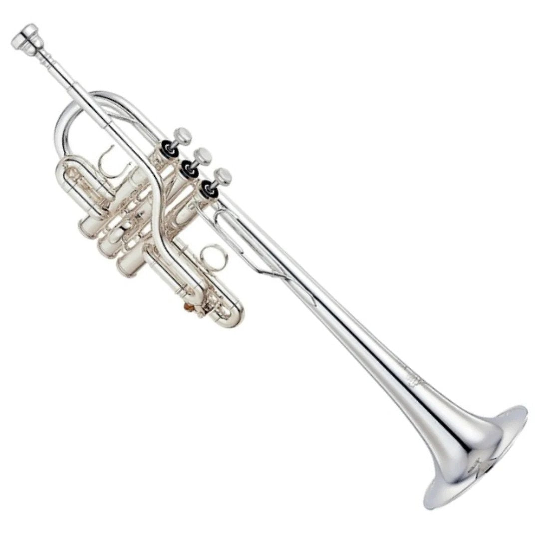 Yamaha YTR9636 Custom Eb/D Trumpet - Silver Plate
