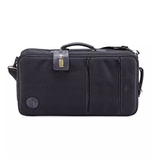 GARD Compact Triple Trumpet Gig Bag, Synthetic with Leather Trim
