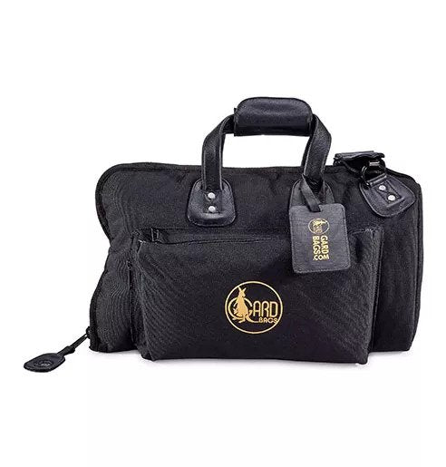 Gard Single Cornet Gig Bag, Synthetic with Leather Trim