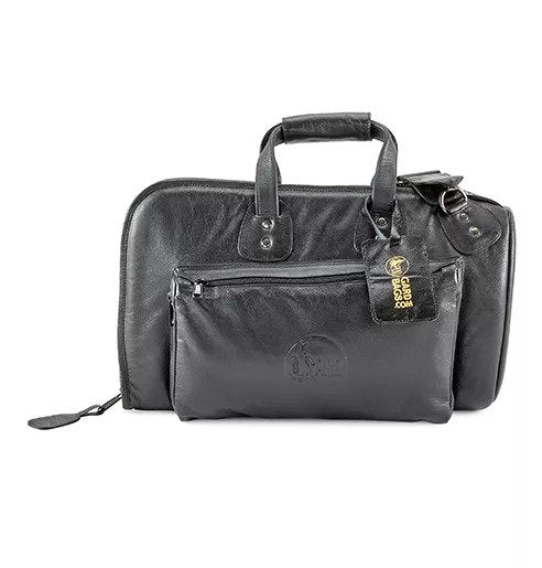 Gard Single Cornet Gig Bag, Black Leather