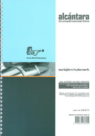 Hultmark - Alcantara Tpt/Pno