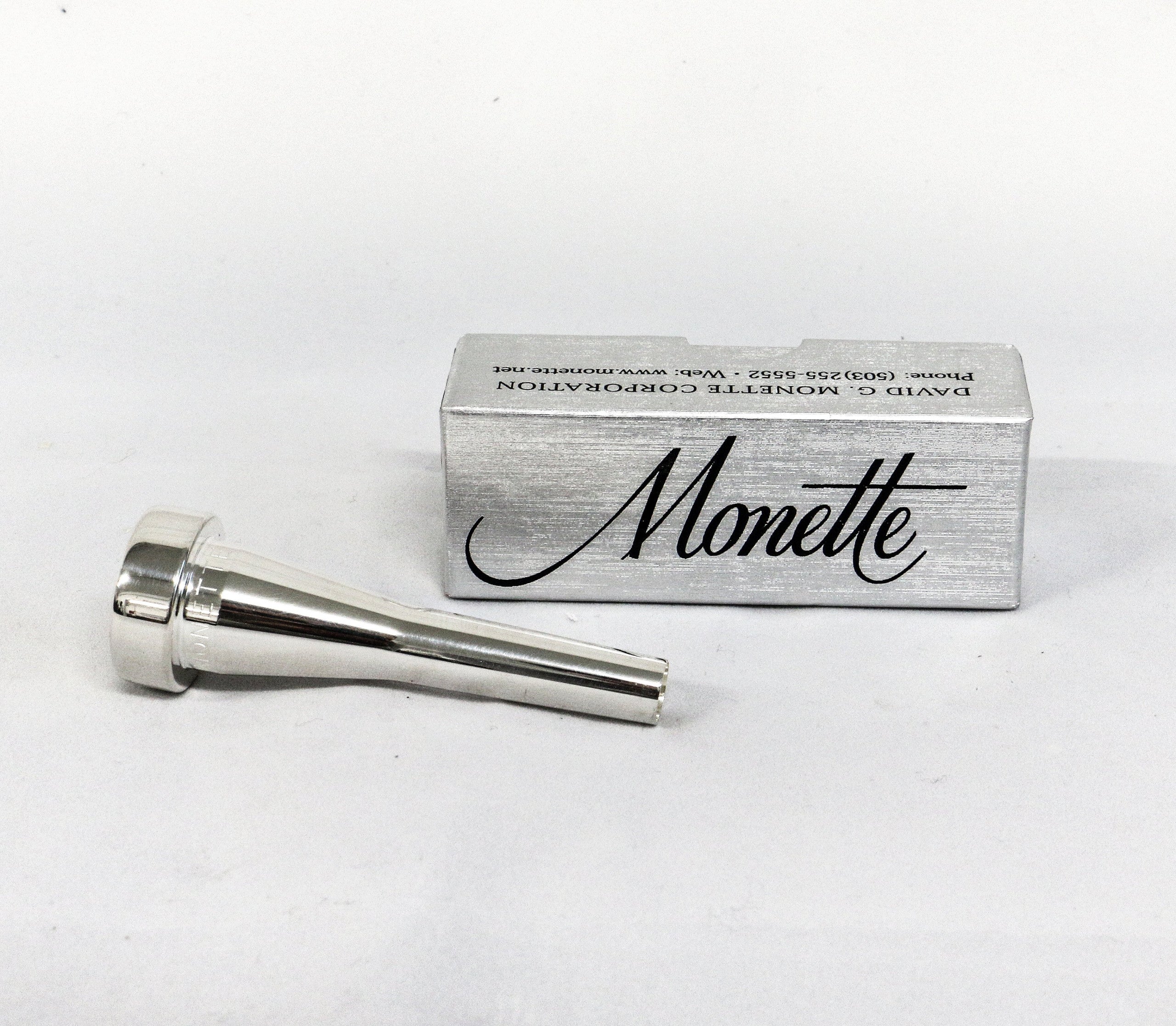 Monette Silver series Bb trumpet mouthpiece