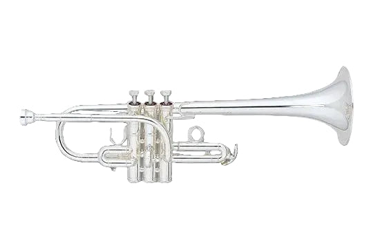 Yamaha YTR9635 Custom Eb/E Trumpet - Silver Plate