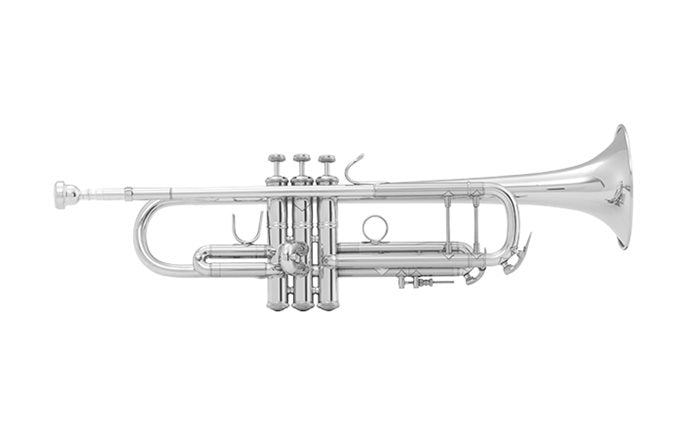 Bach Stradivarius Bb Trumpet outfit S180ML37 Silver Plate