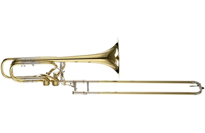 Rath R9 Independent Bass Trombone with Red Brass Bell and Hagman Valves