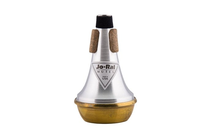 Jo Ral Piccolo Trumpet Straight Mute - Brass Bottom