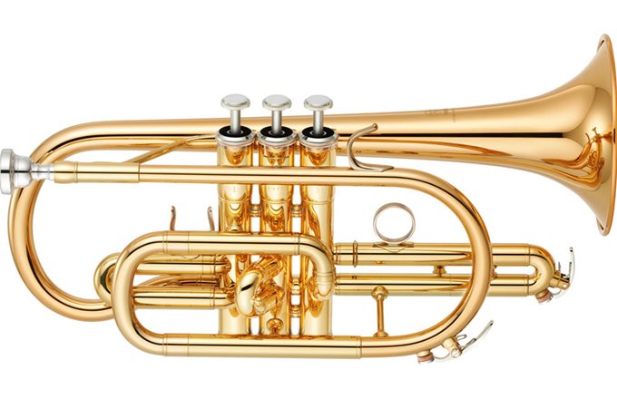 Yamaha intermediate model cornet, lacquer