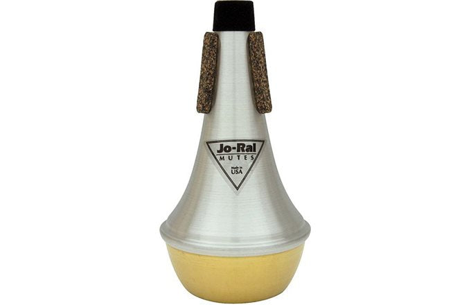 Jo Ral Trumpet Straight Mute - Brass Bottom