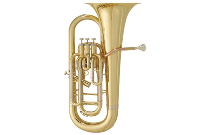 Andreas Eastman 4v euphonium outfit, lac