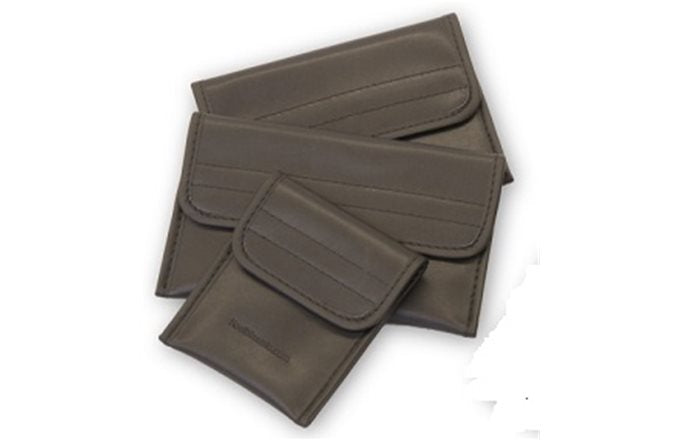 Kolbl leather mouthpiece pouch 4xtpt,3xflg