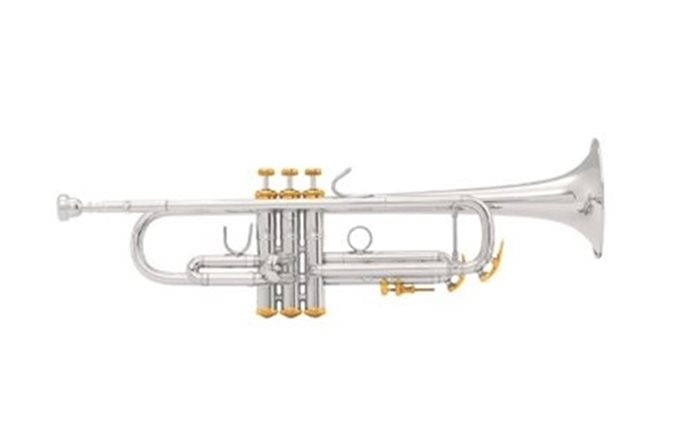 Bach Stradivarius R180S43 London Model in S/P with Gold Trim