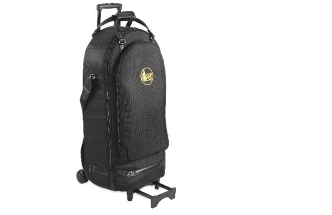 Gard Euphonium (Besson) Wheelie bag synthetic with leather Trim