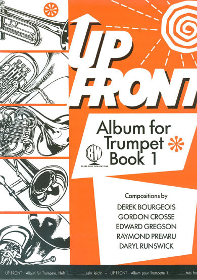 Up Front Album for trumpet book 1