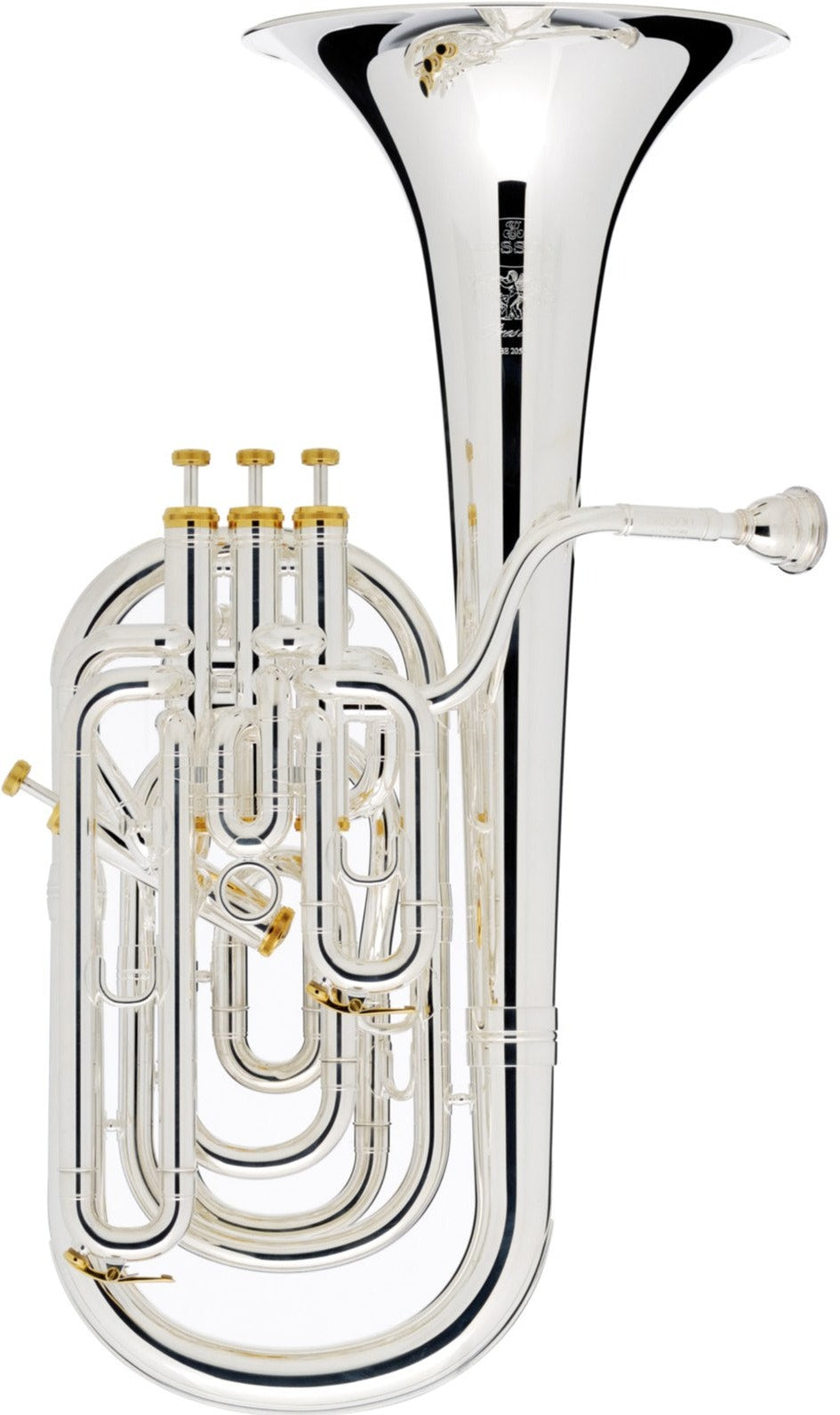 Besson Prestige Baritone - 4 valve, silver plate