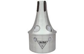 Jo Ral Small Tenor Trombone Bucket Mute - Aluminium