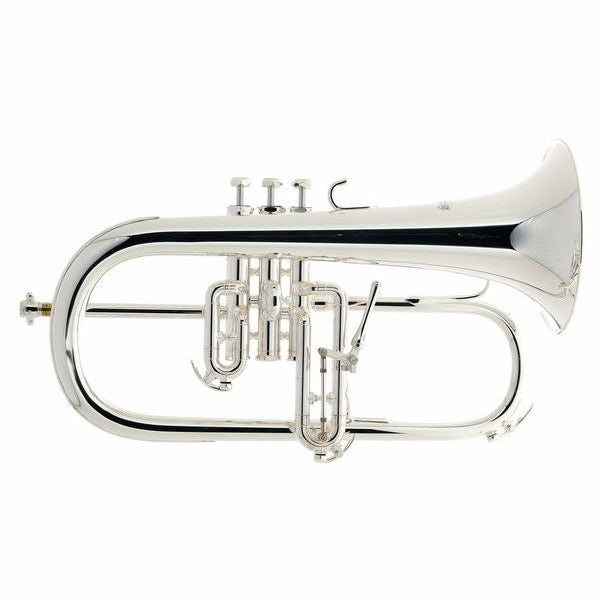Schilke Flugelhorn with Copper Bell in Silver Plate Outfit