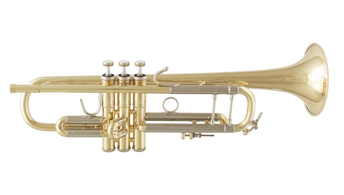Bach Stradivarius Bb Trumpet outfit 180ML37G with gold brass bell