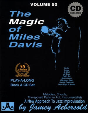 Aebersold Vol.50: Magic Of Miles Davis: All Instruments: Book & Online Audio