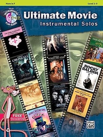 Ultimate Movie Instrumental Solos trombone CD