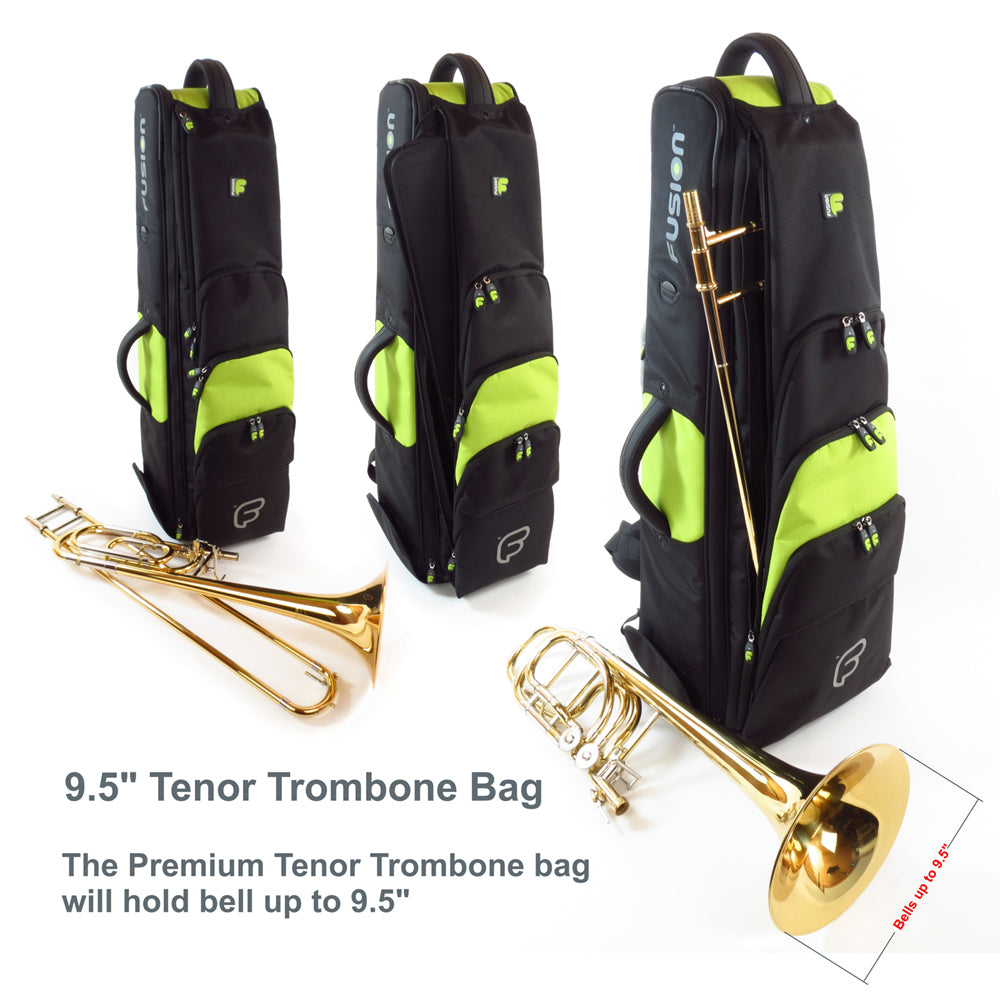 Fusion Premium Tenor Trombone Gig Bag - Black & Blue