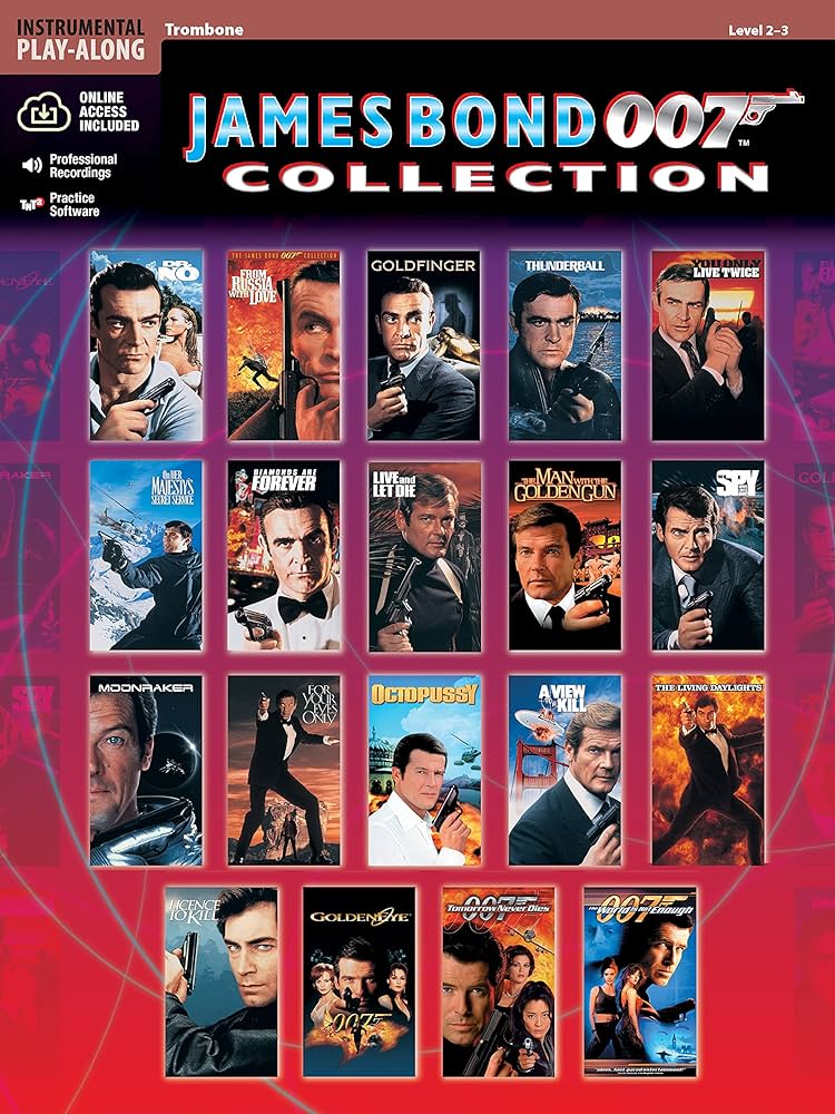 James Bond Collection - trombone & CD