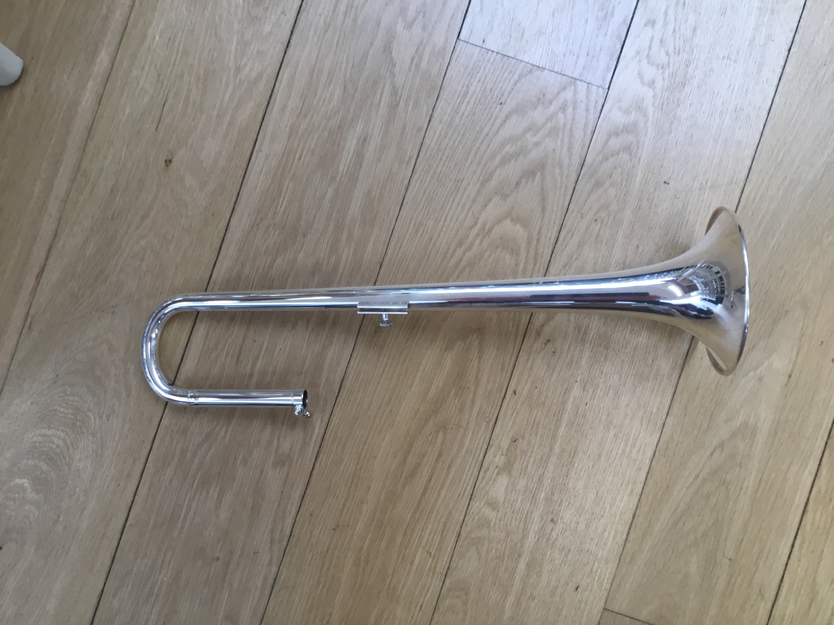 Bach 236 Bell with fittings for schilke E3L in silver plate, used