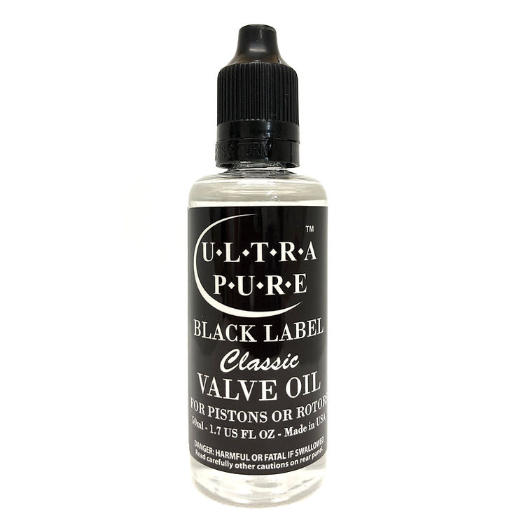 Ultra-Pure Black Label Classic Valve Oil - (ACC-UPO-CLASSIC) 50ml