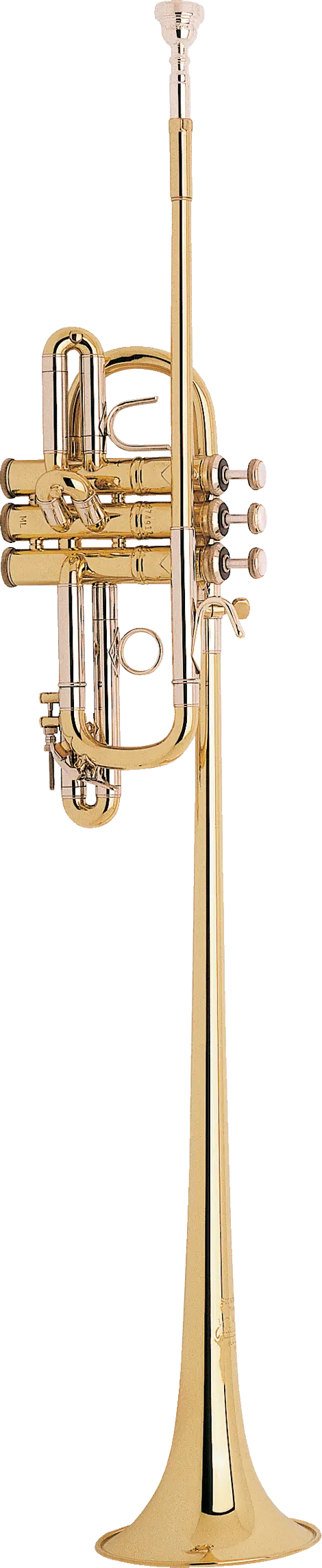 Bach 185S Herald Fanfare Trumpet - Silver Plated