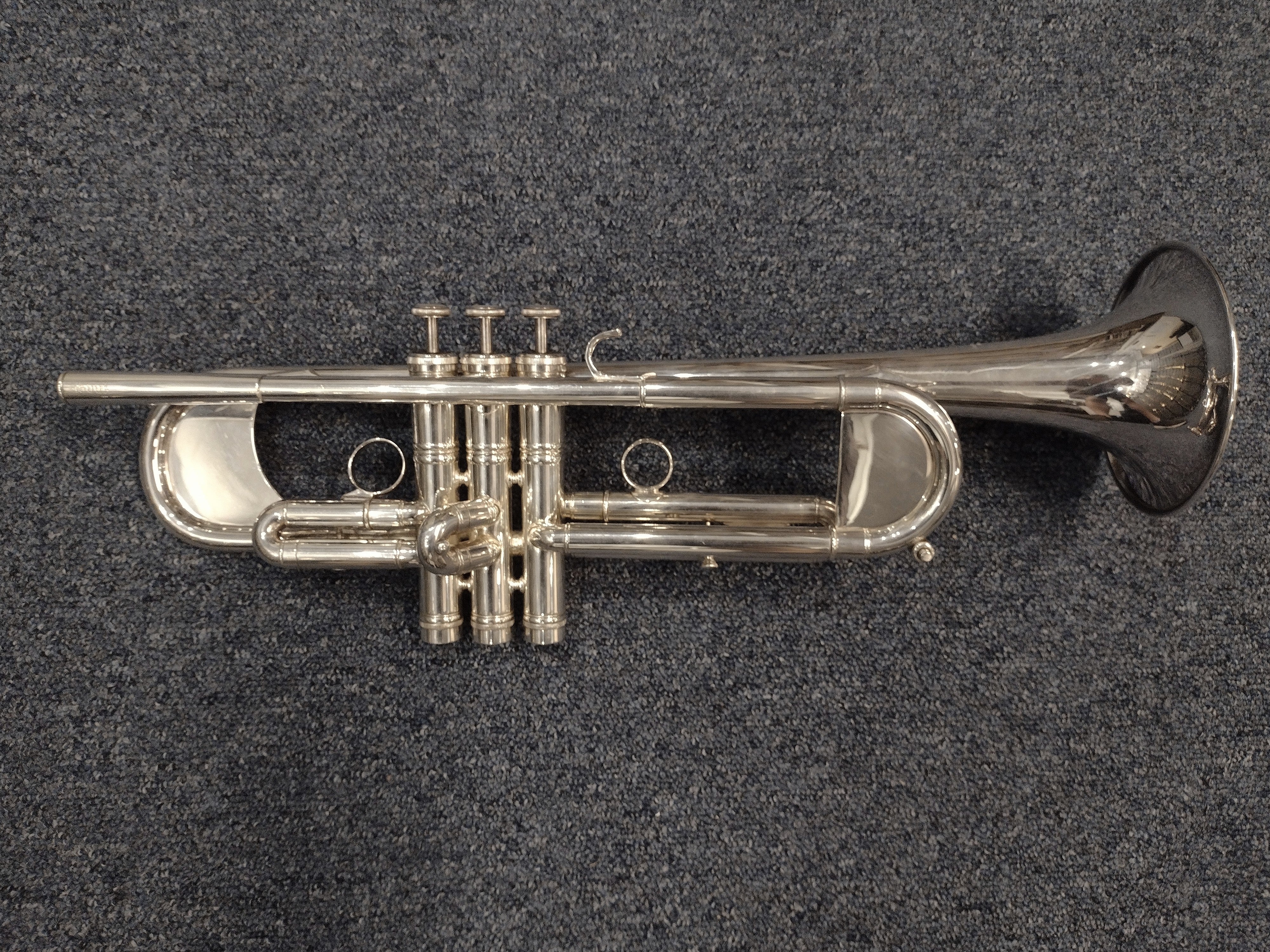 Kanstul 1500A Bb Trumpet in Silver Plate (Pre-owned)