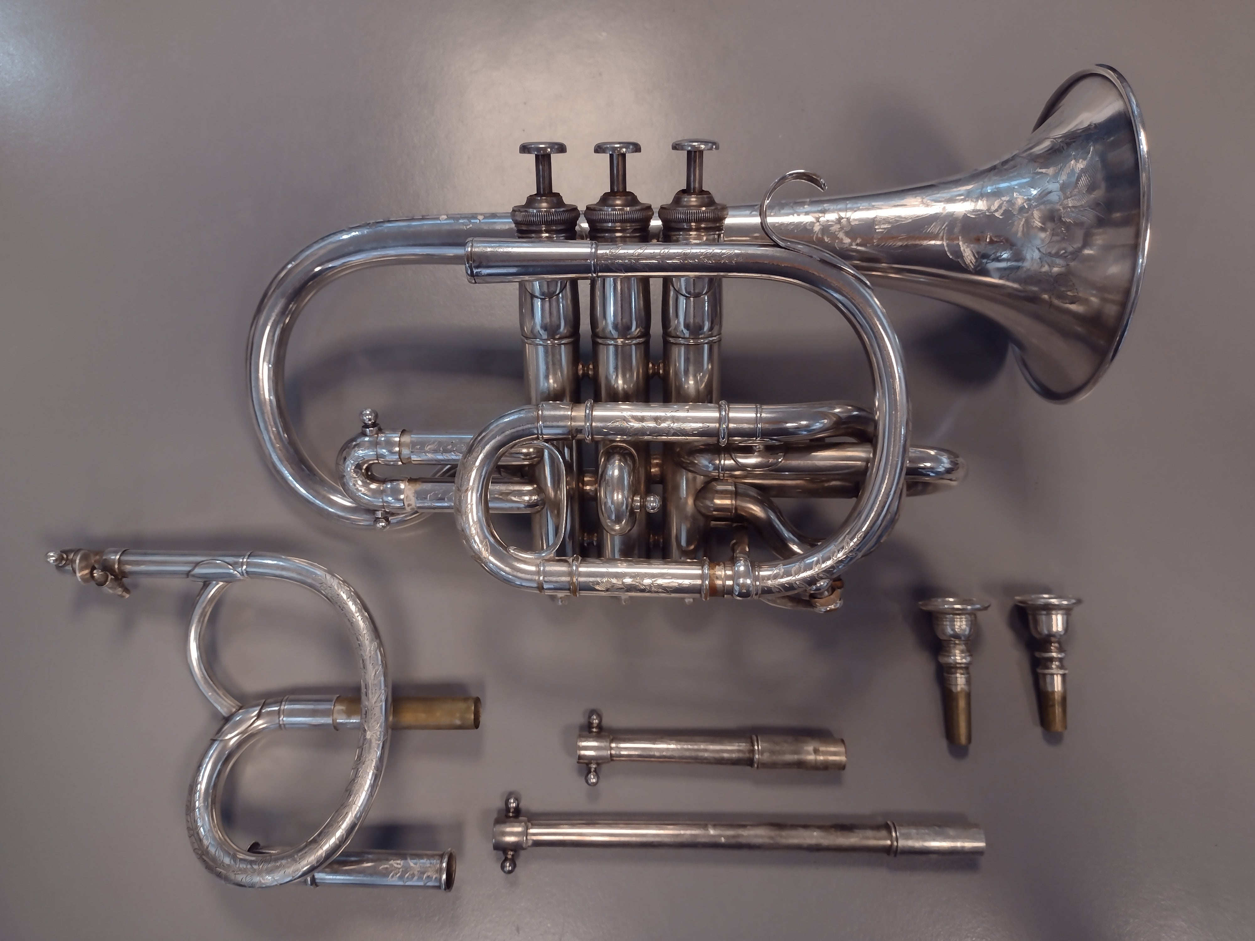 Vintage Cornet in C, Bb & A (Pre-owned)