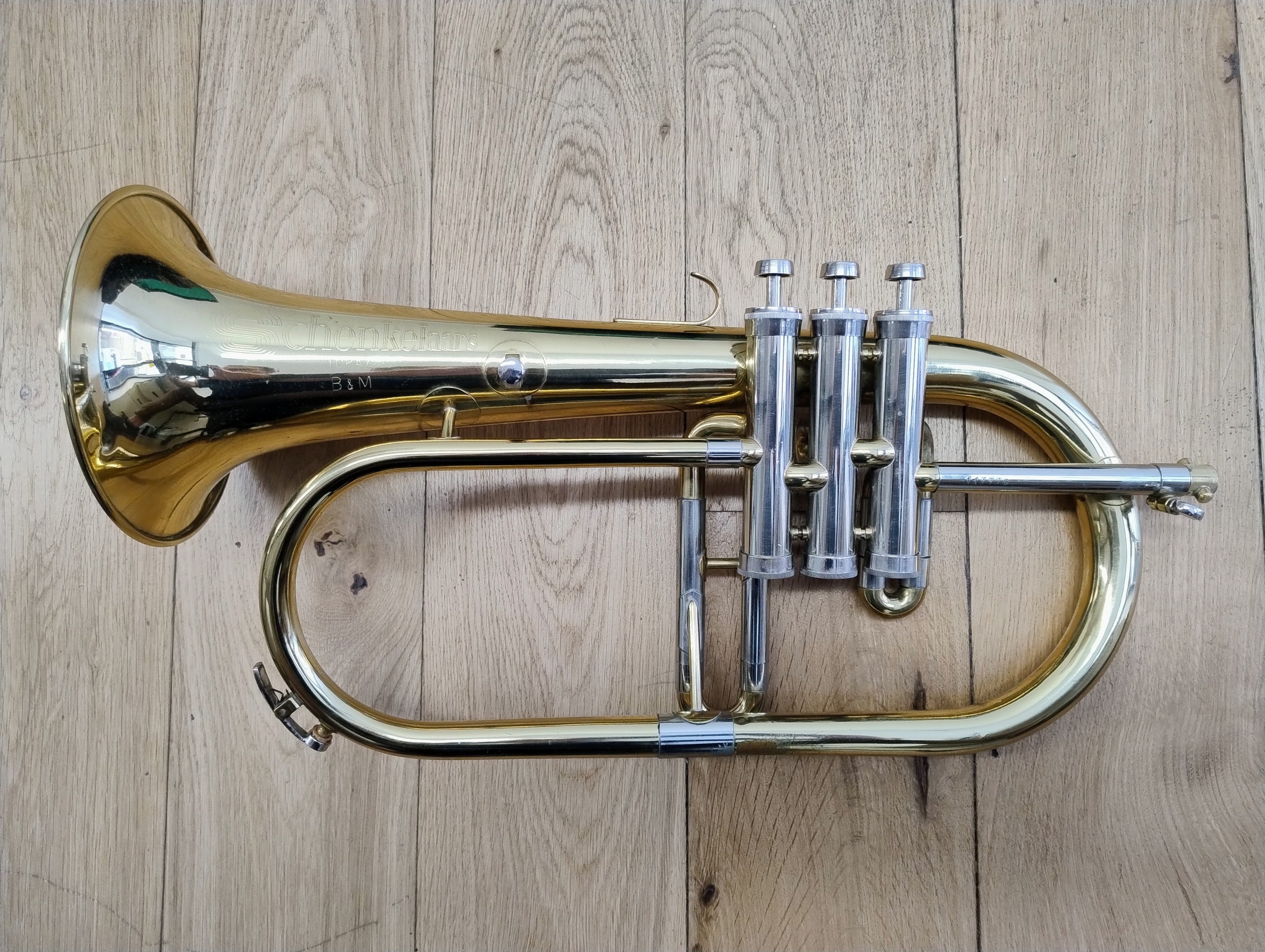 B&M Schenkelaars Topaz Flugelhorn (Pre-owned)